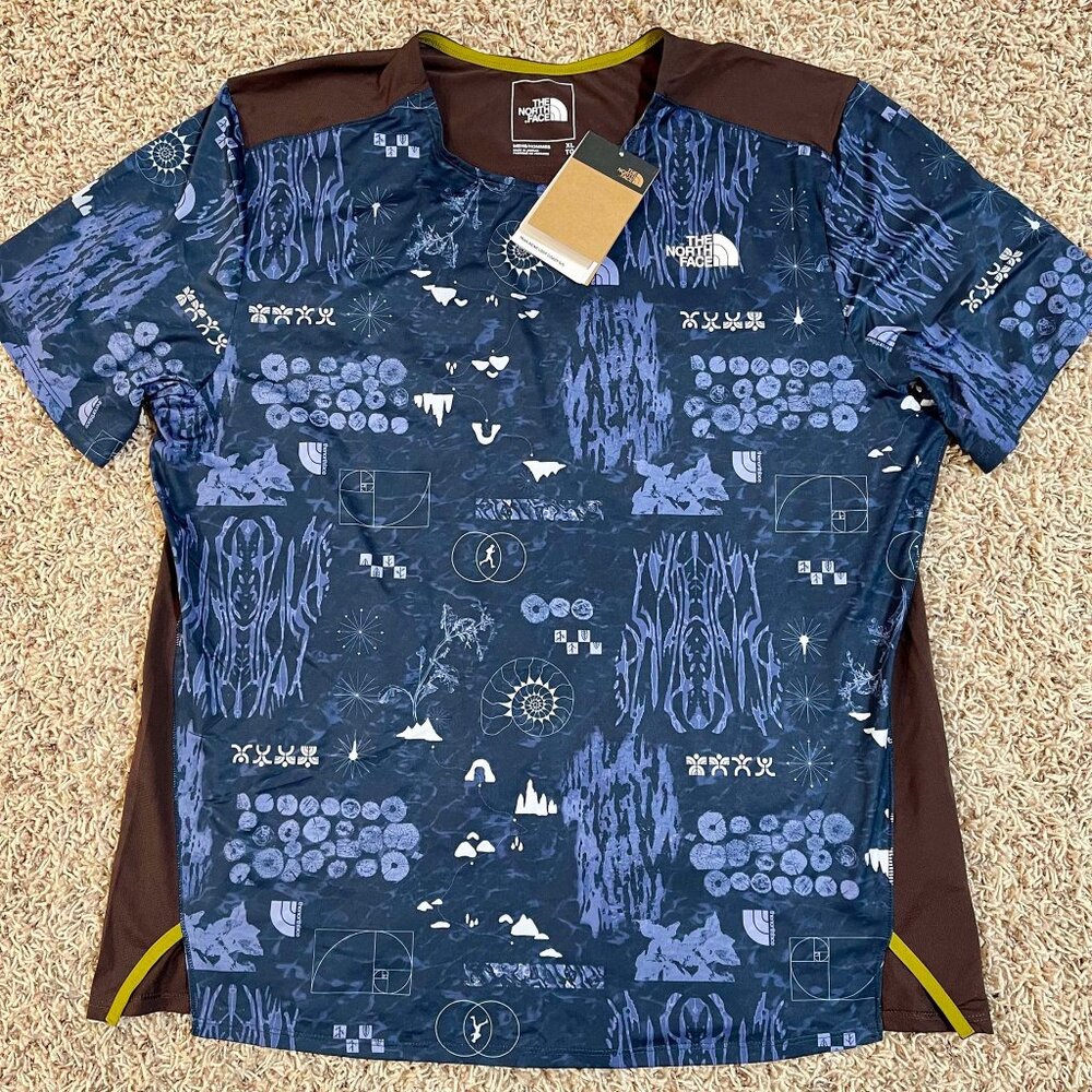 The North Face Men’s Trailwear Lost Coast Moisture Wicking T-Shirt Size XL (New)